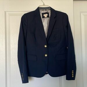 J. Crew Navy wool blazer